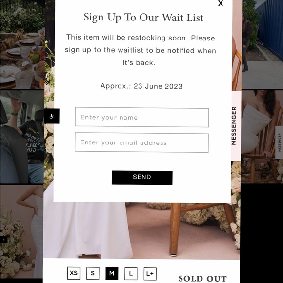 House of CB Dresses House Of Cb Esmee Bridal Gown Wedding Dress